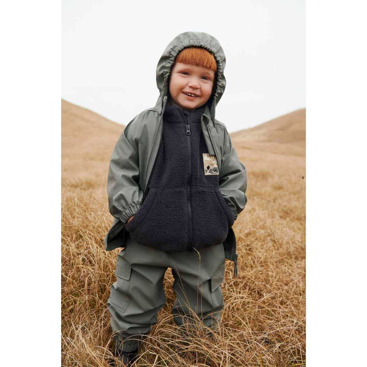 Wheat Thunder Sky Rainwear Chardy Jacket