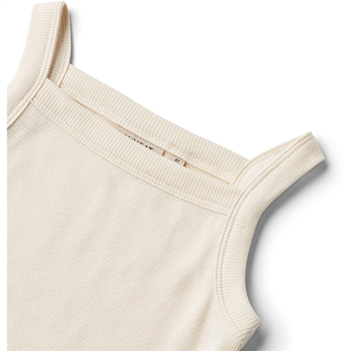 Wheat Cream Rib Top Shelly