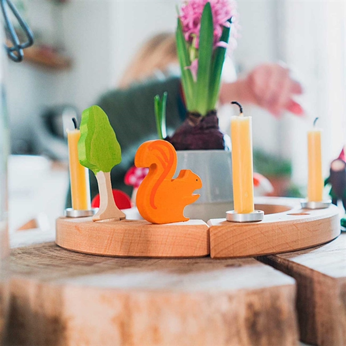 GRIMM´S Small Birthday Ring Natural