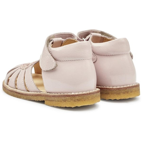 Angulus Starter Sandals Pale Rose/Rose Glitter