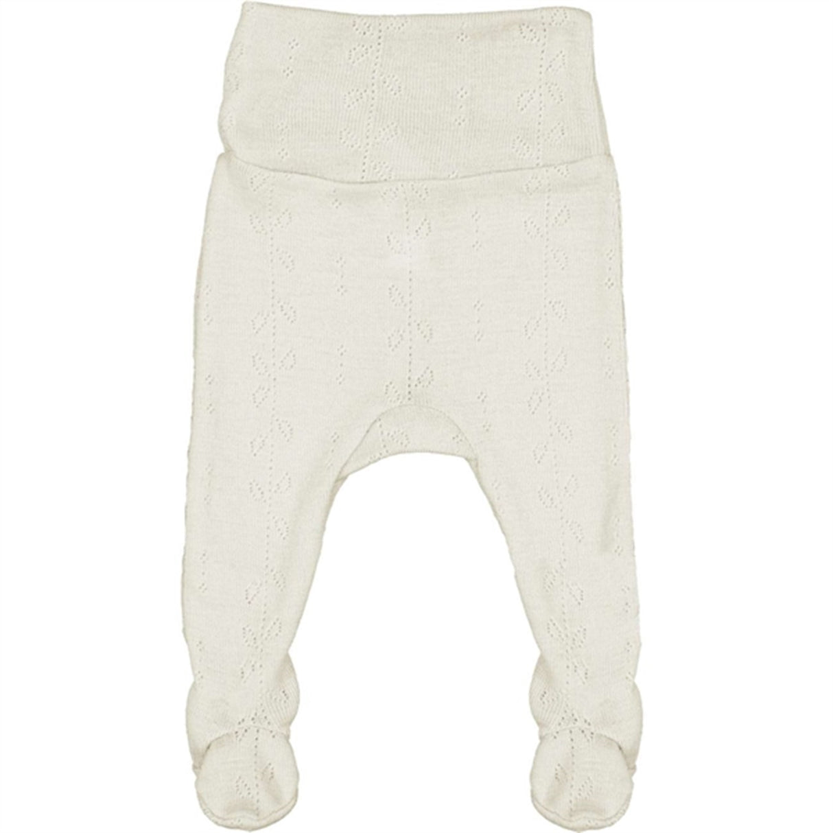 MarMar New Born Wool Pointelle Natural Pixa Pants