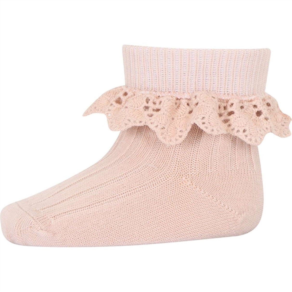 MP 59045 Lea Socks With Lace 853 Rose Dust