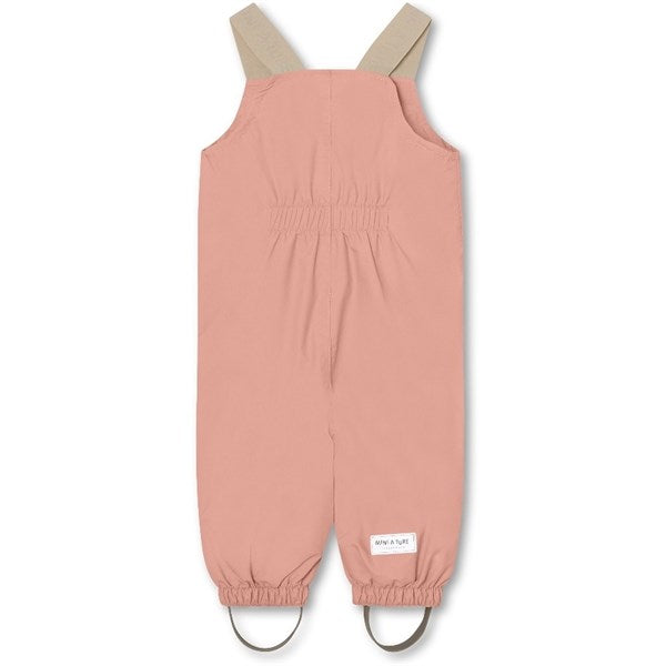 MINI A TURE WALENTAYA Spring Overalls Rosette Rose