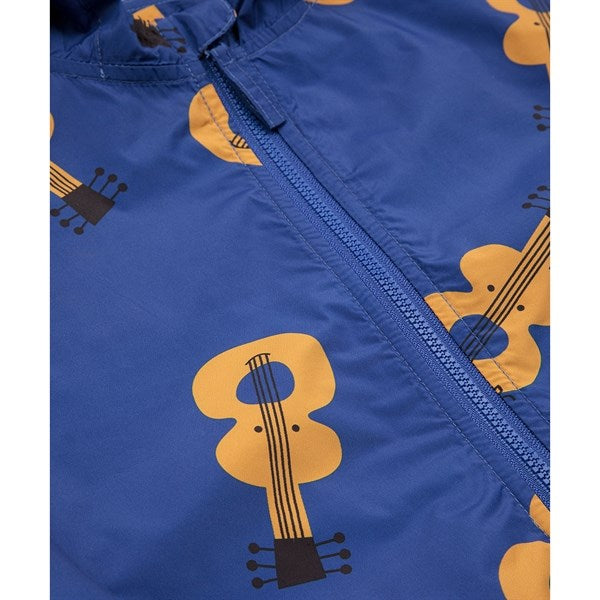 Bobo Choses Baby Acoustic Guitar All Over Jacket Wind Stopper Blue