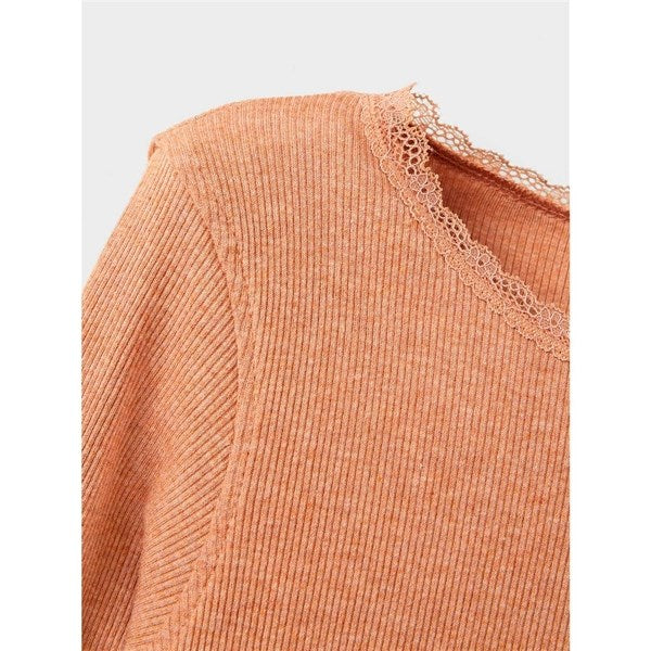 Name it Café Au Lait Kab Slim Blouse Noos