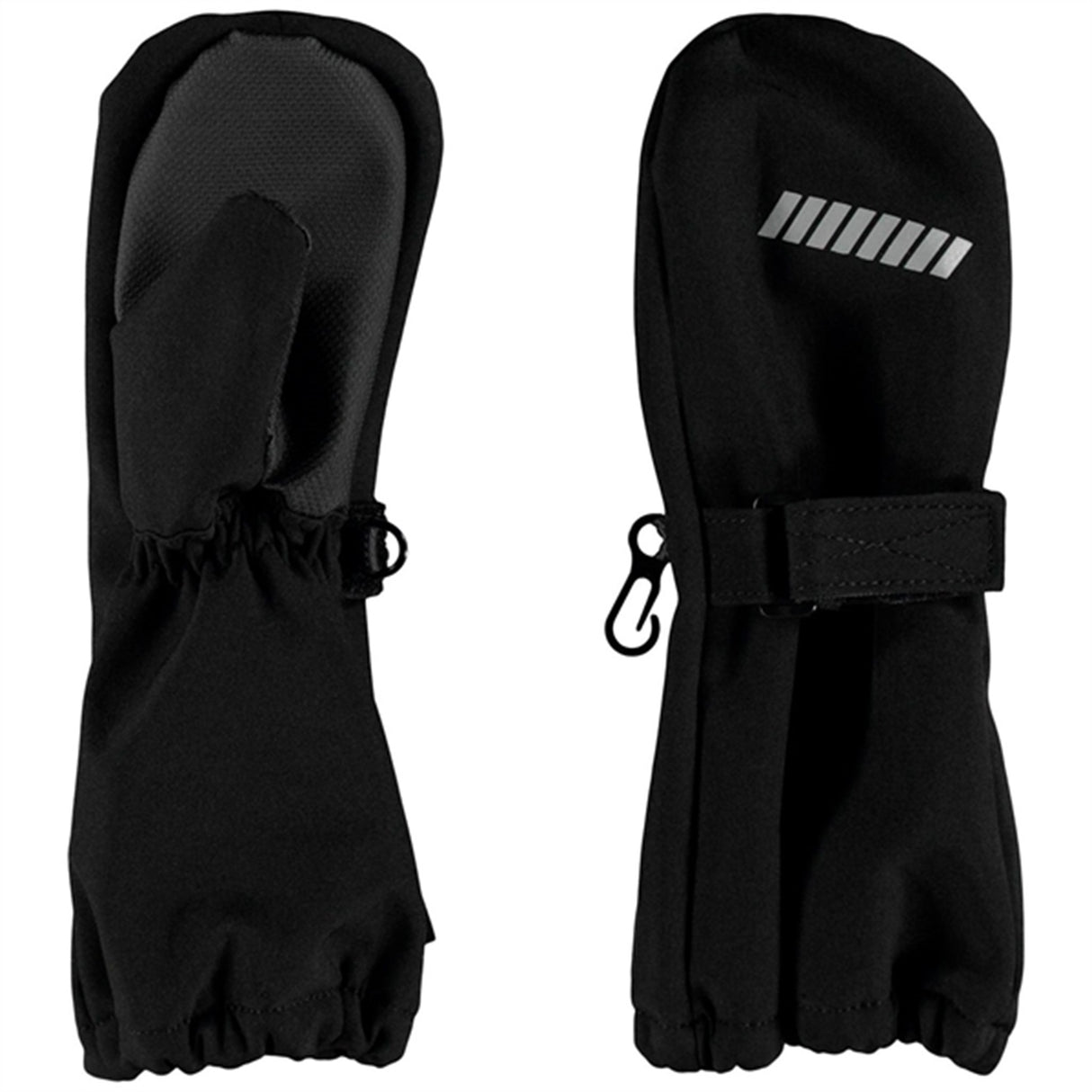 Name It Black Nmnalfa Mittens 7 Fo Noos