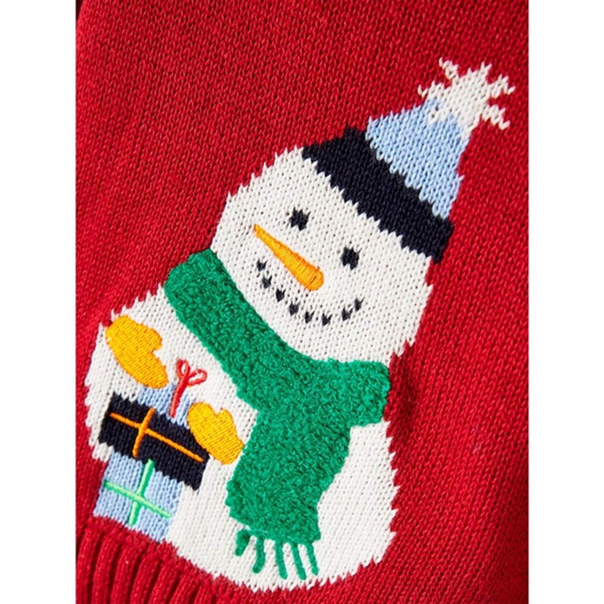 Name it Jester Red Rulle Knit Sweater