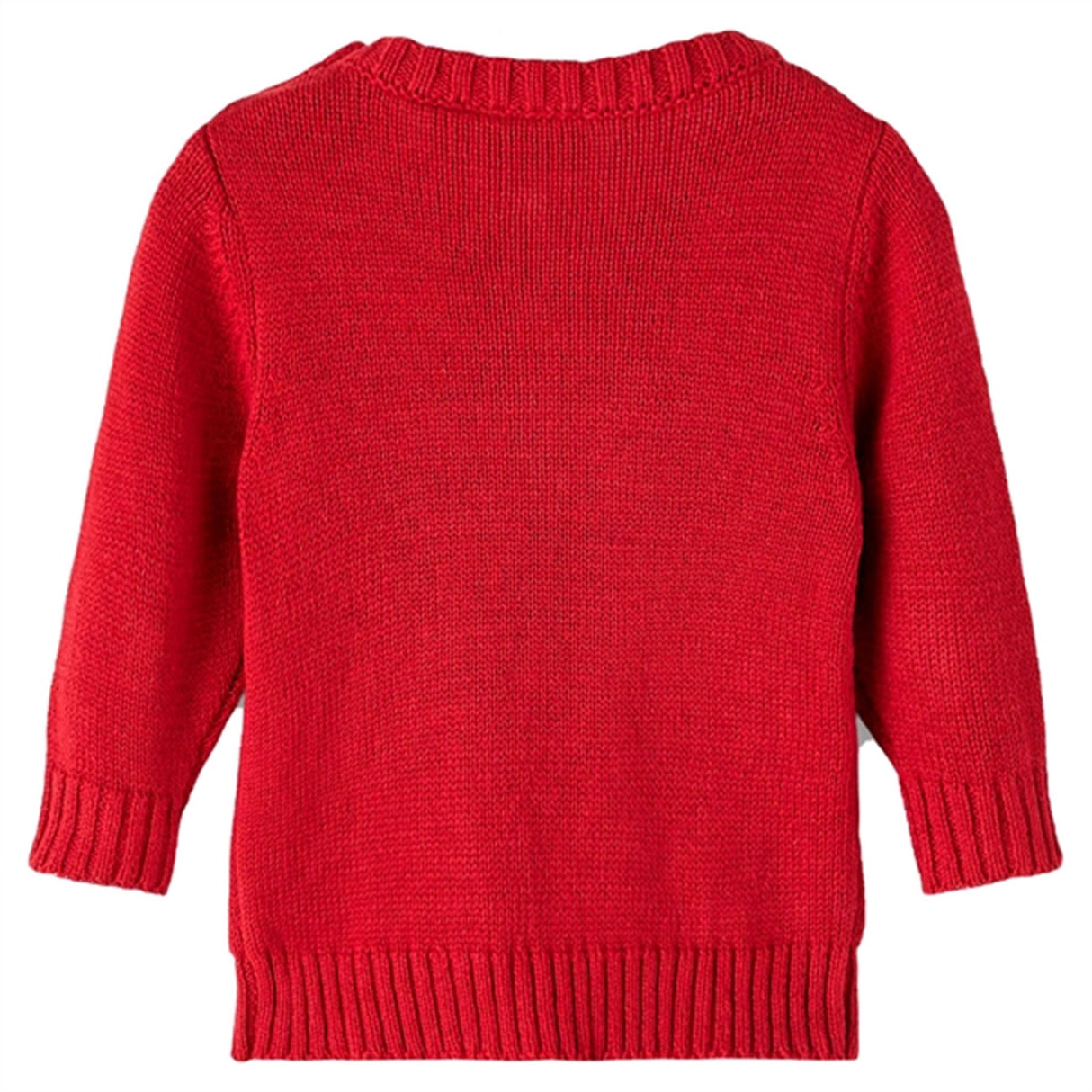 Name it Jester Red Rulle Knit Sweater