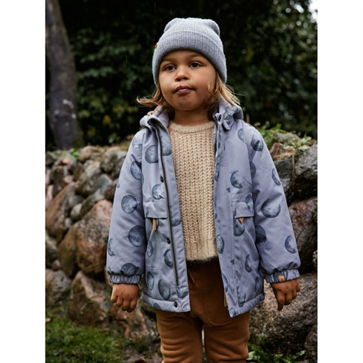 Lil'Atelier Wet Weather Nanson Knit Beanie
