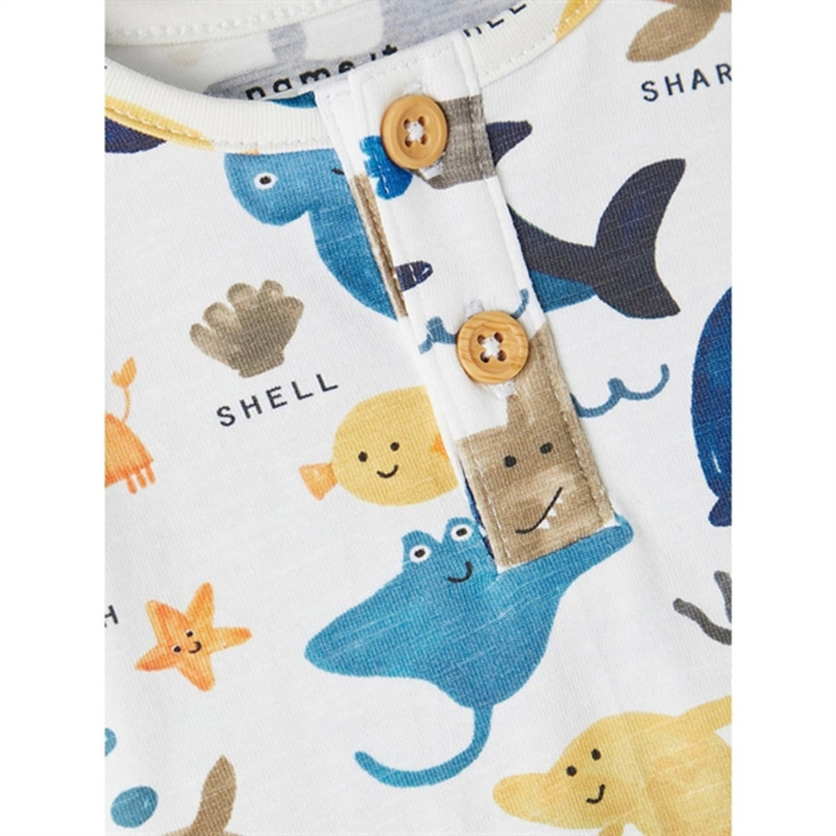 Name it Bright White Harim Onesie