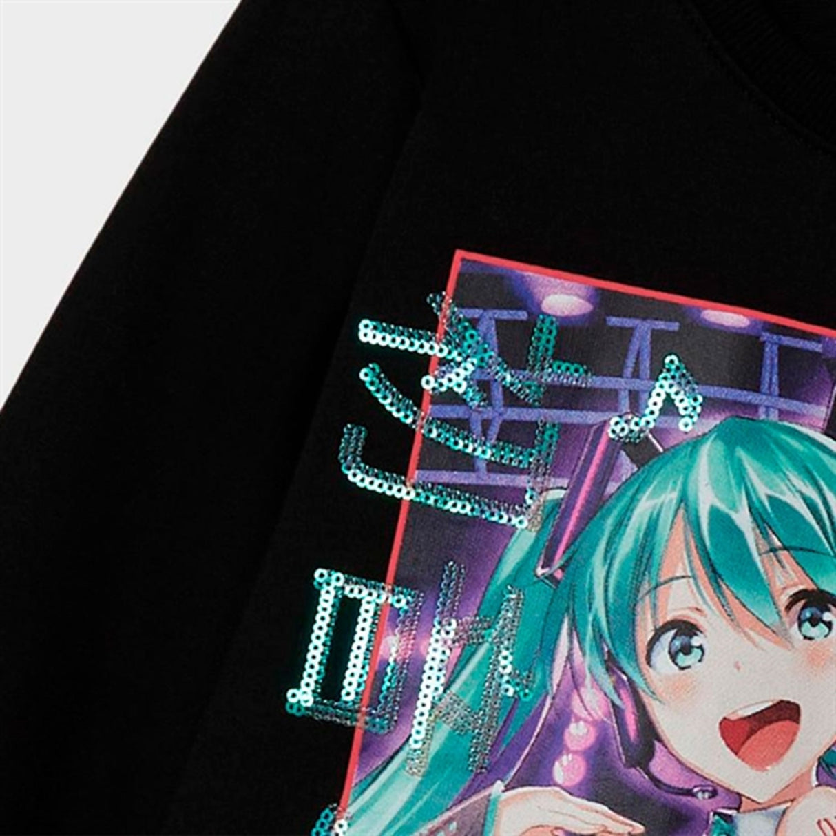 Name it Black Jolin Hatsunemiku Sweatshirt