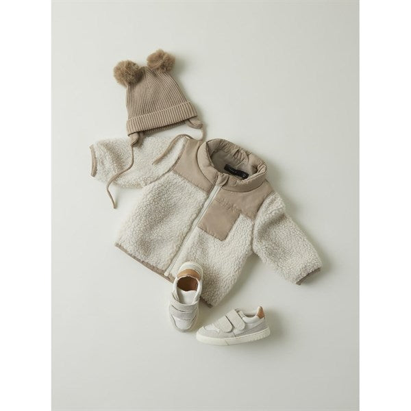 Name it Whitecap Gray Mosie Teddy Jacket