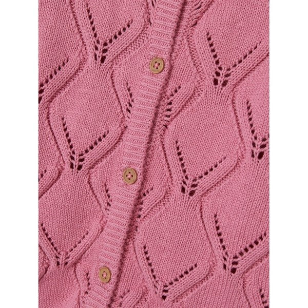 Name it Cashmere Rose Fopolly Knit Cardigan