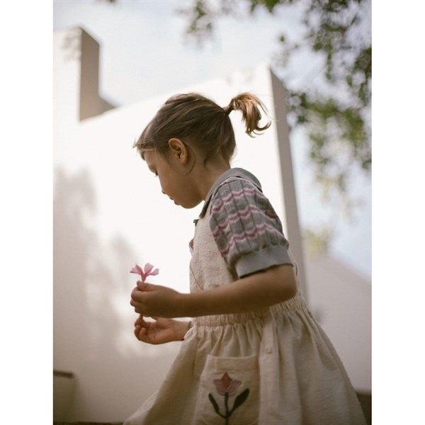 Lil'Atelier Dried Sage Danita Knit Polo