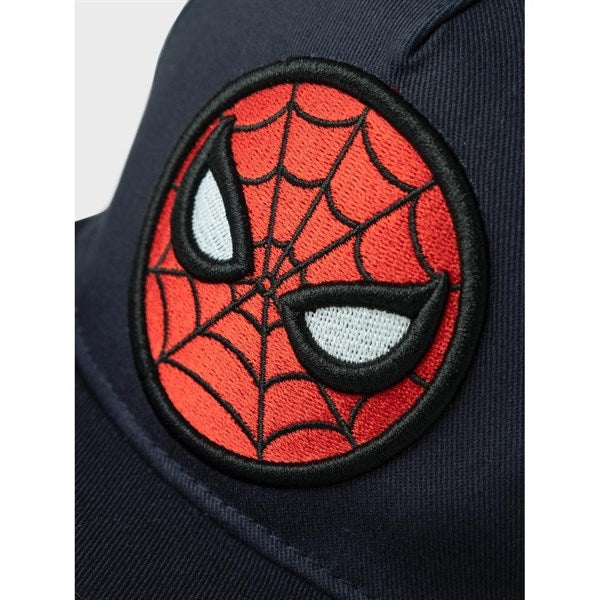 Name it Dark Sapphire Marious Spiderman Cap