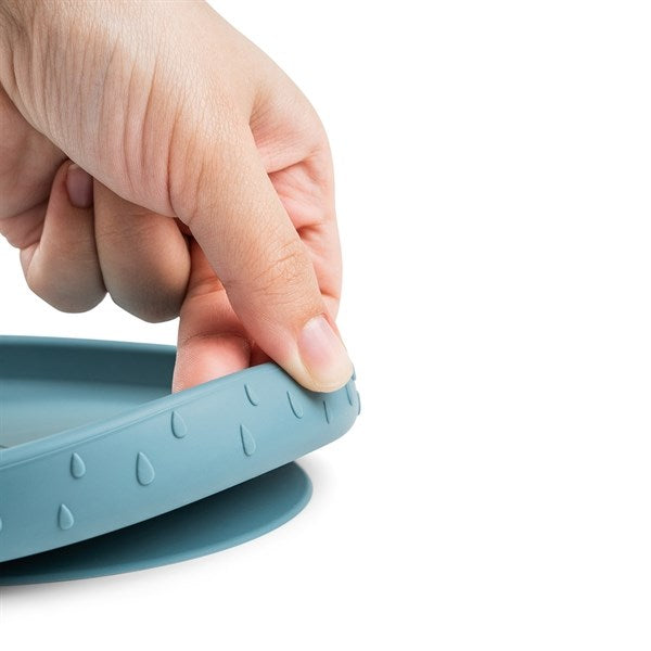 Done by Deer Stick&Stay Dinner Set Deer Friends Blue