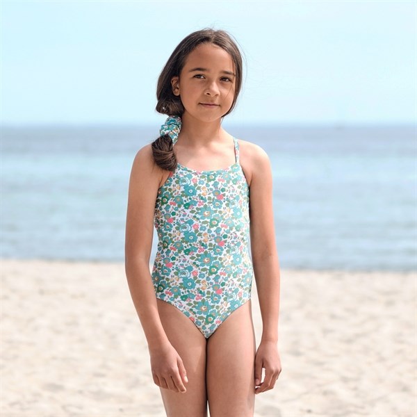 Petit Crabe Betsy D Barbara Swim Suit Liberty© fabric