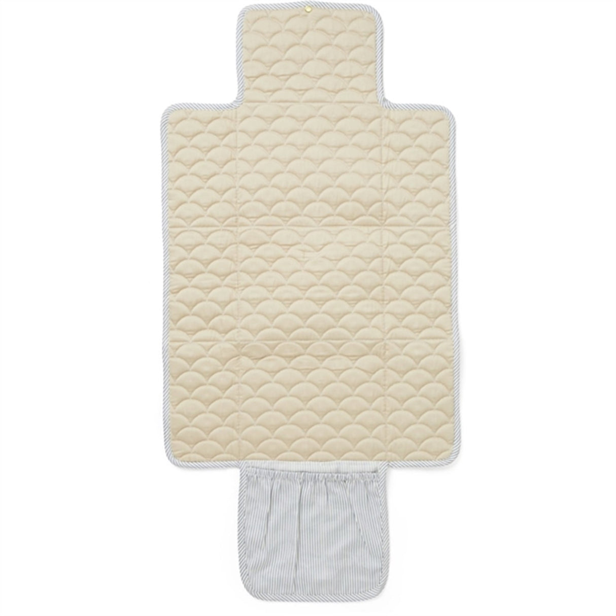 Cam Cam Copenhagen Quilted Changing Mat Classic Stripes Blue, Praline