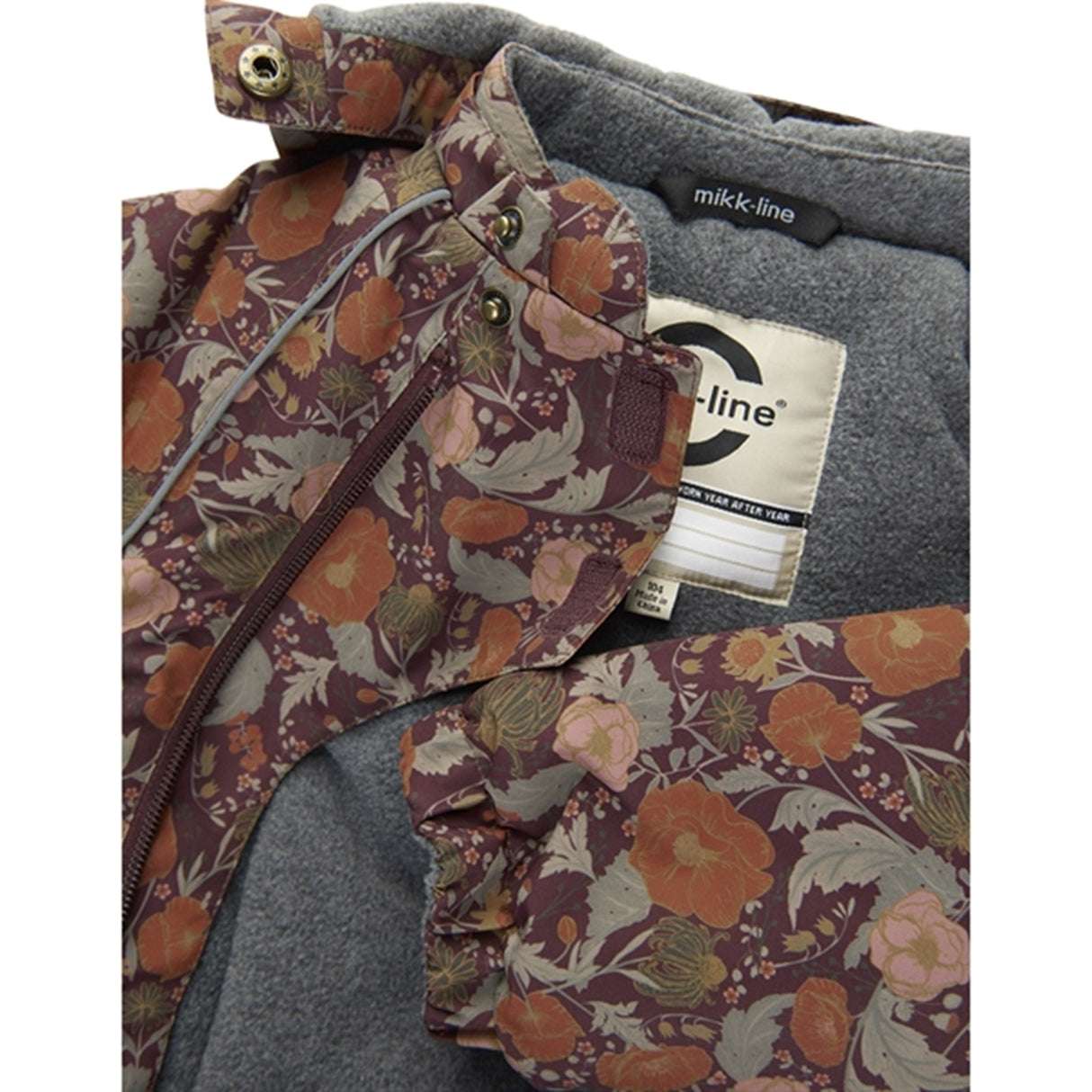 Mikk-Line Baby Snowsuit Decadent Chocolate