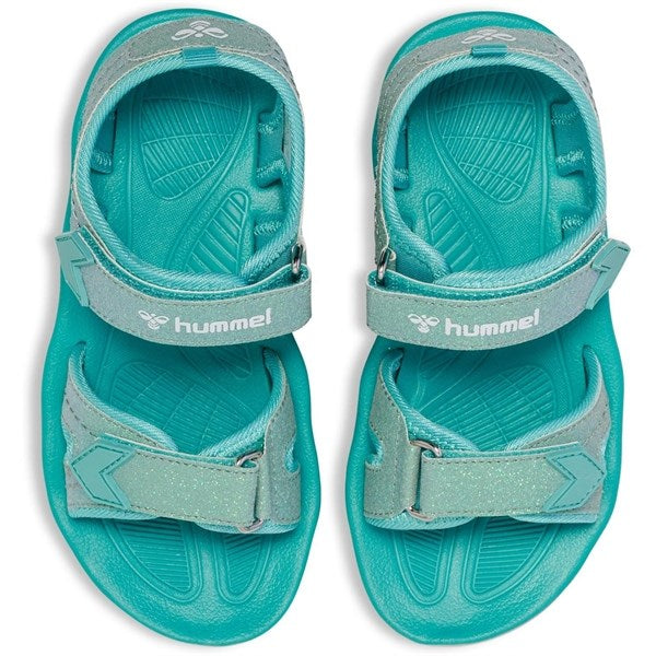 Hummel Sandal Glitter Blue Surf