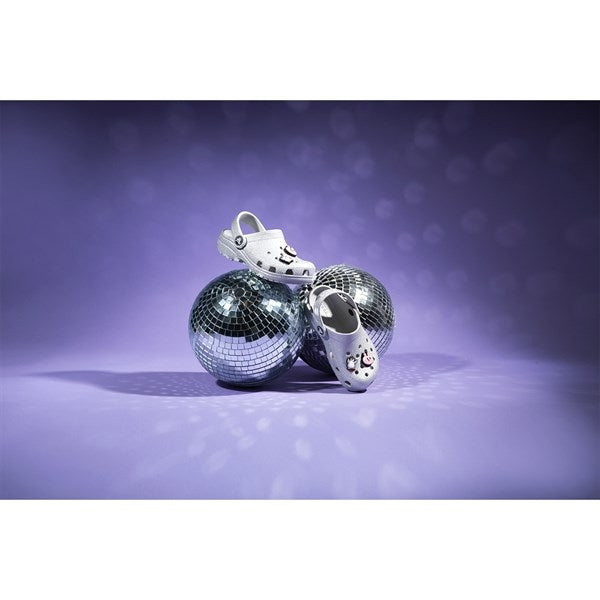 Crocs Classic Glitter Clog Silver Glitter