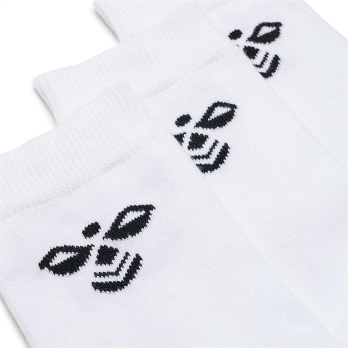 Hummel White Sutton Socks 3-Pack