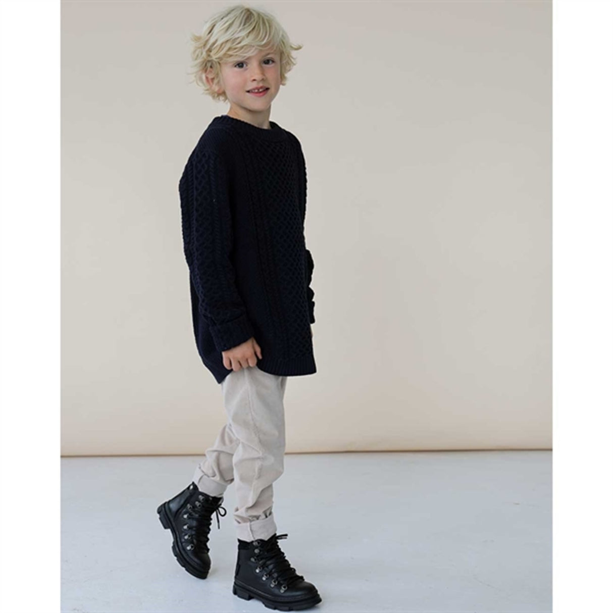 Angulus TEX Boots w. Laces And Zipper Black 2118-101-7202-2185/1163 3