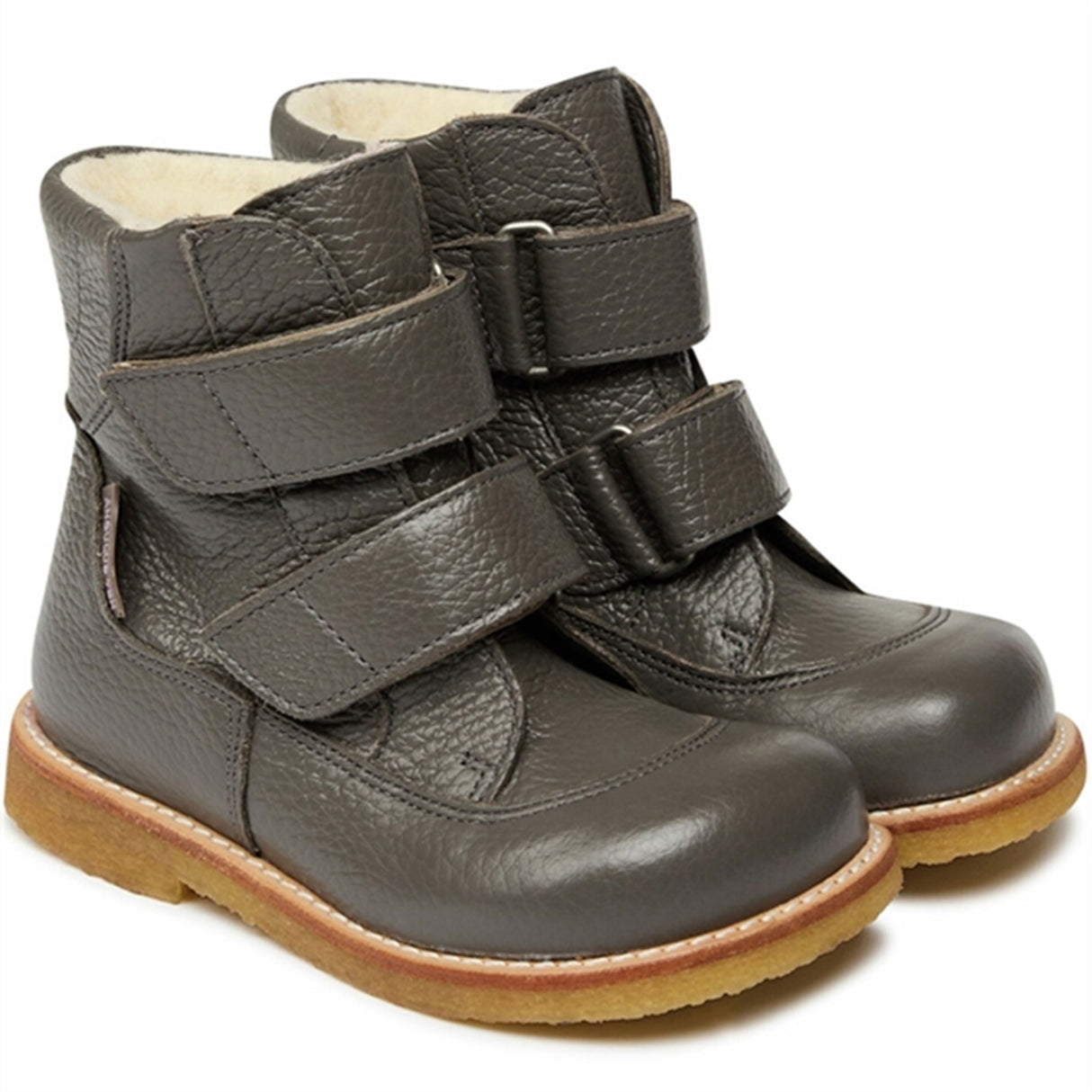 Angulus Tex Boots w Velcro Grey