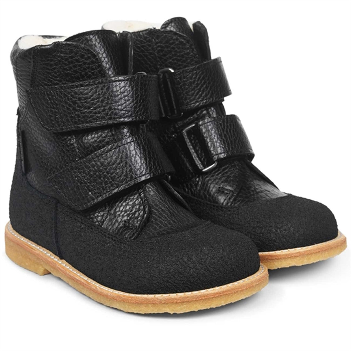 Angulus TEX Boots w. Velcro Black