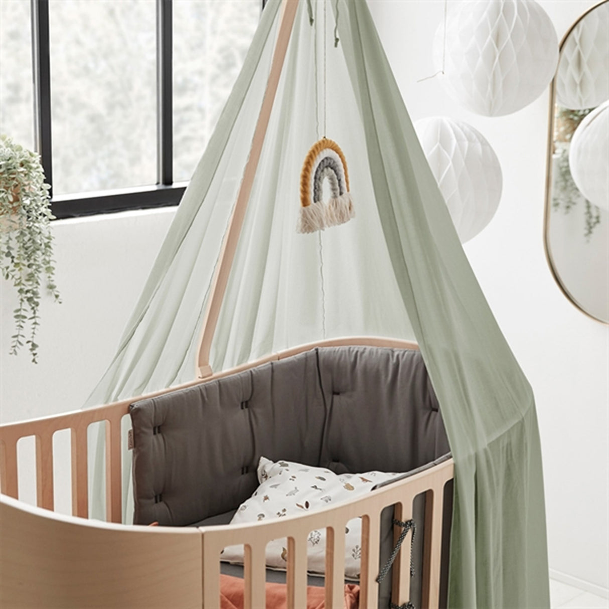Leander Bed Canopy for Classic™ Baby Bed Sage Green