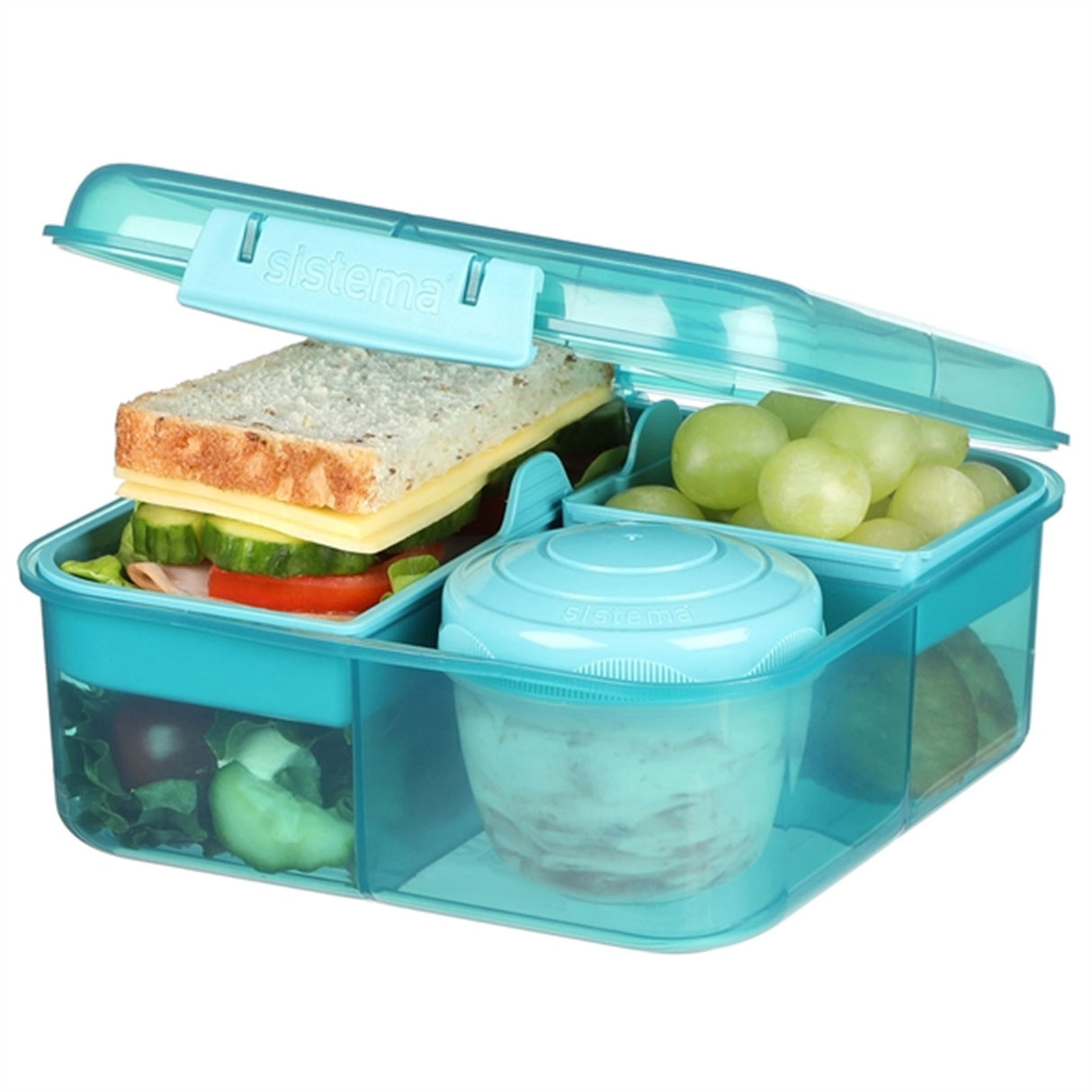 Sistema Bento Cube Lunch Box 1,25 L Teal Stone