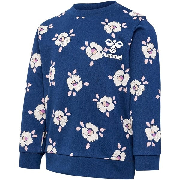 Hummel Dark Denim Bloom Sweatshirt