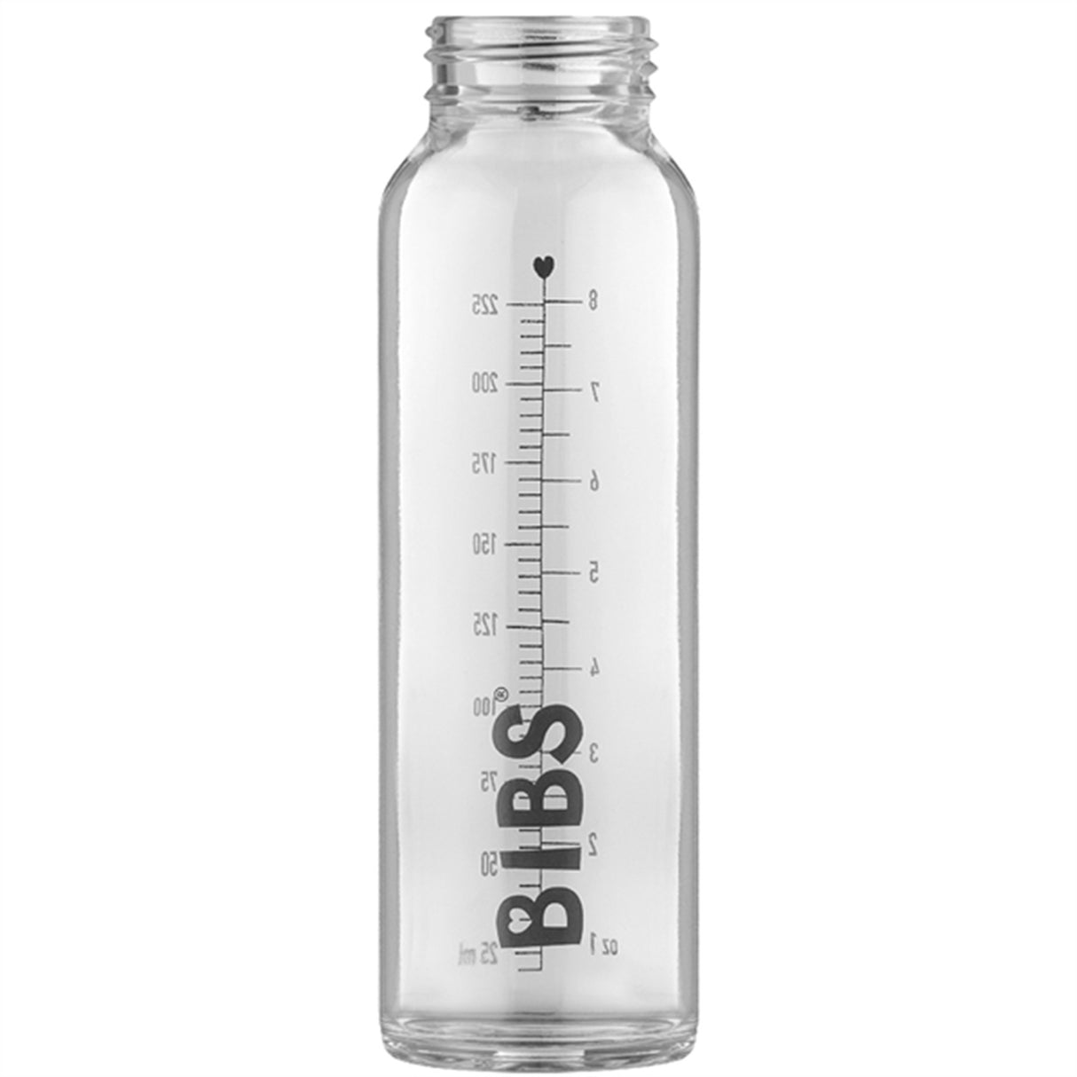 Bibs Baby Glass Bottle Complete Set Ivory 225 ml