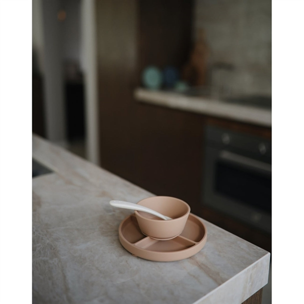 Mushie Silicone Bowl Natural