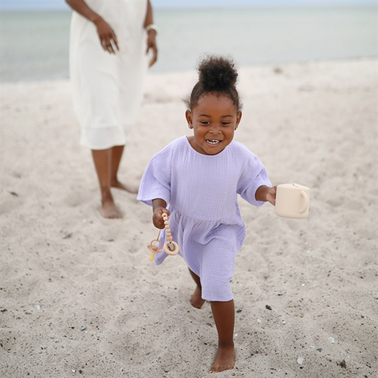 Mushie Snack Cup Ivory