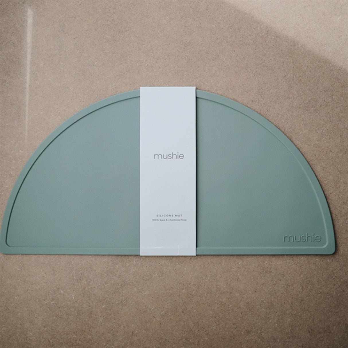 Mushie Silicone Mat Cambridge Blue