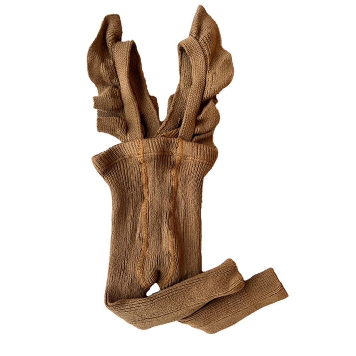 Cóndor Flounced Tights Toffee