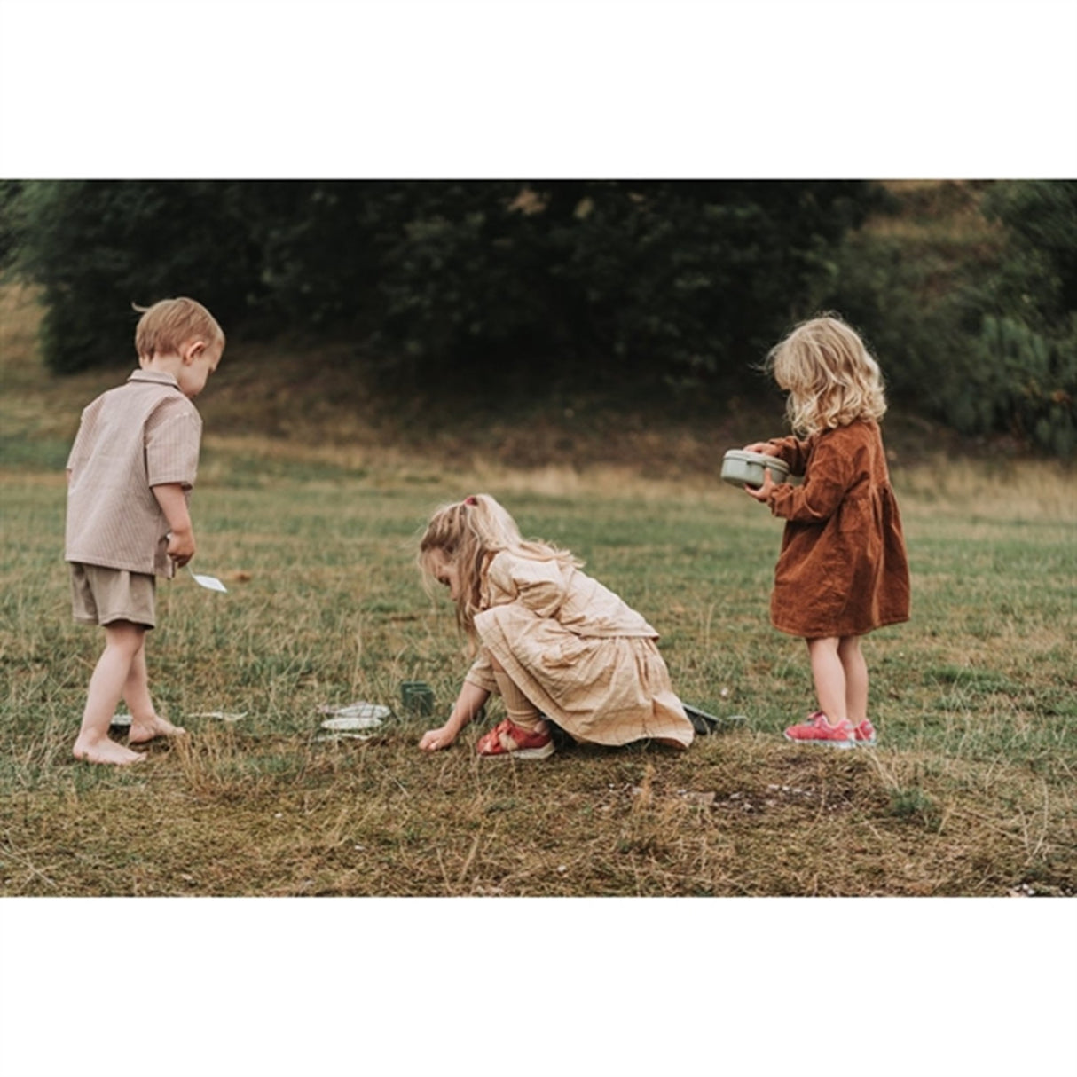 Dantoy Green Bean Tableware Set