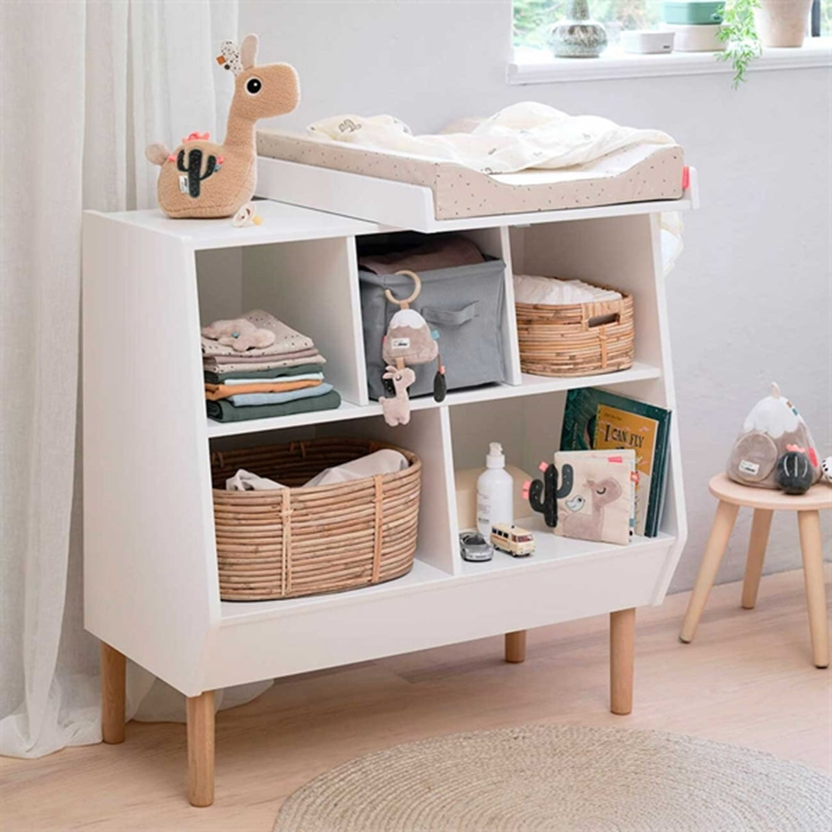 Done by Deer Burb Cloth 3-pack GOTS Lalee Sand