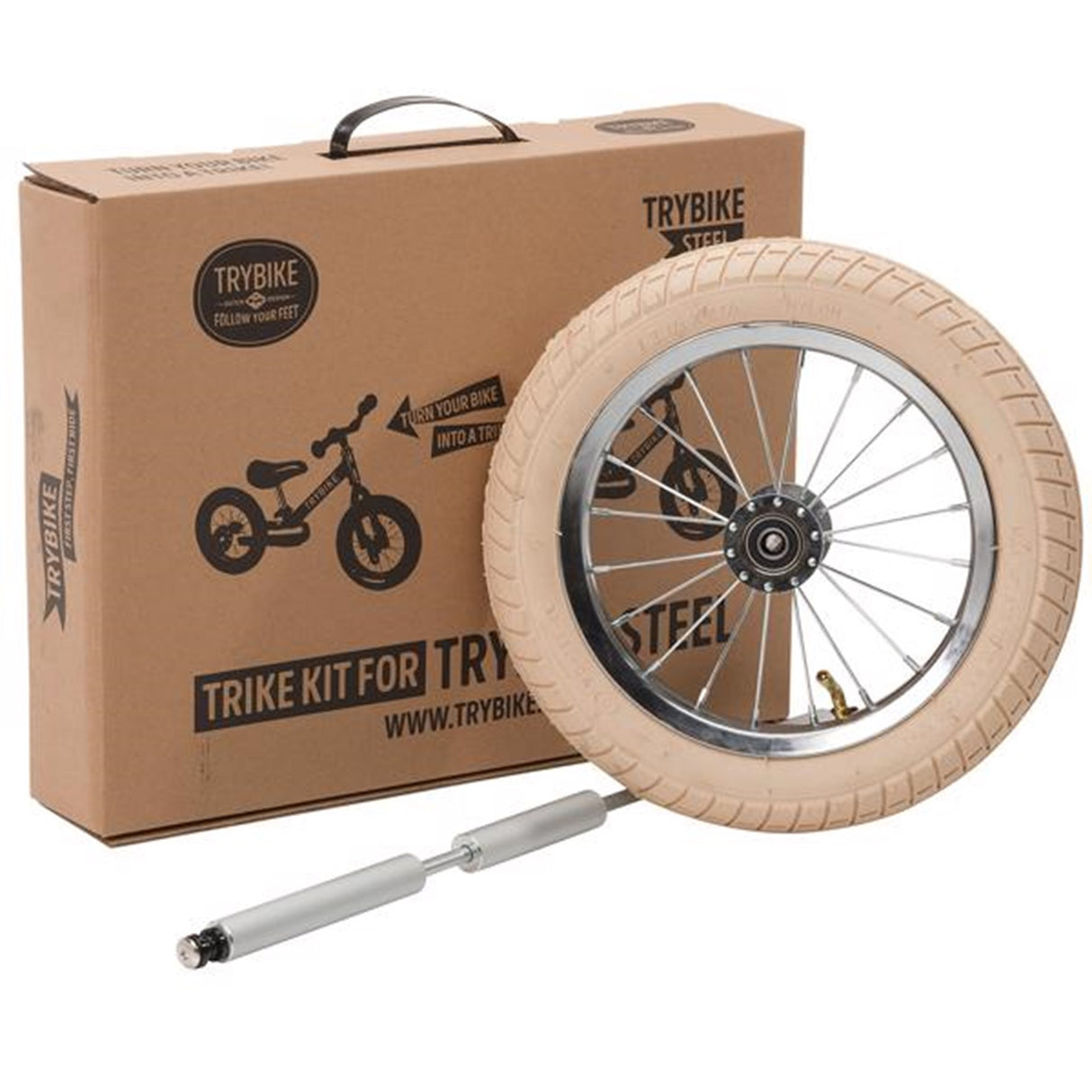 Trybike in Steel 3 Wheels Vintage Blue 4