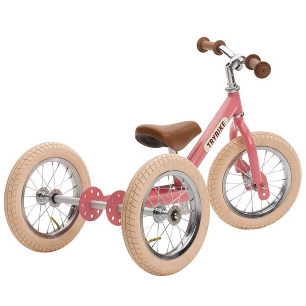 Trybike in Steel 3 Wheels Vintage Rose 2