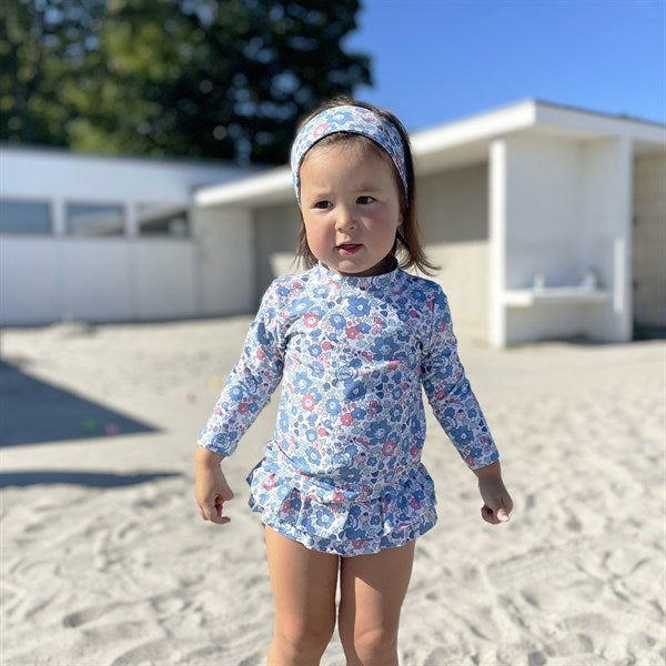 Petit Crabe Betsy B Sydney Swim Shirt Liberty© fabric