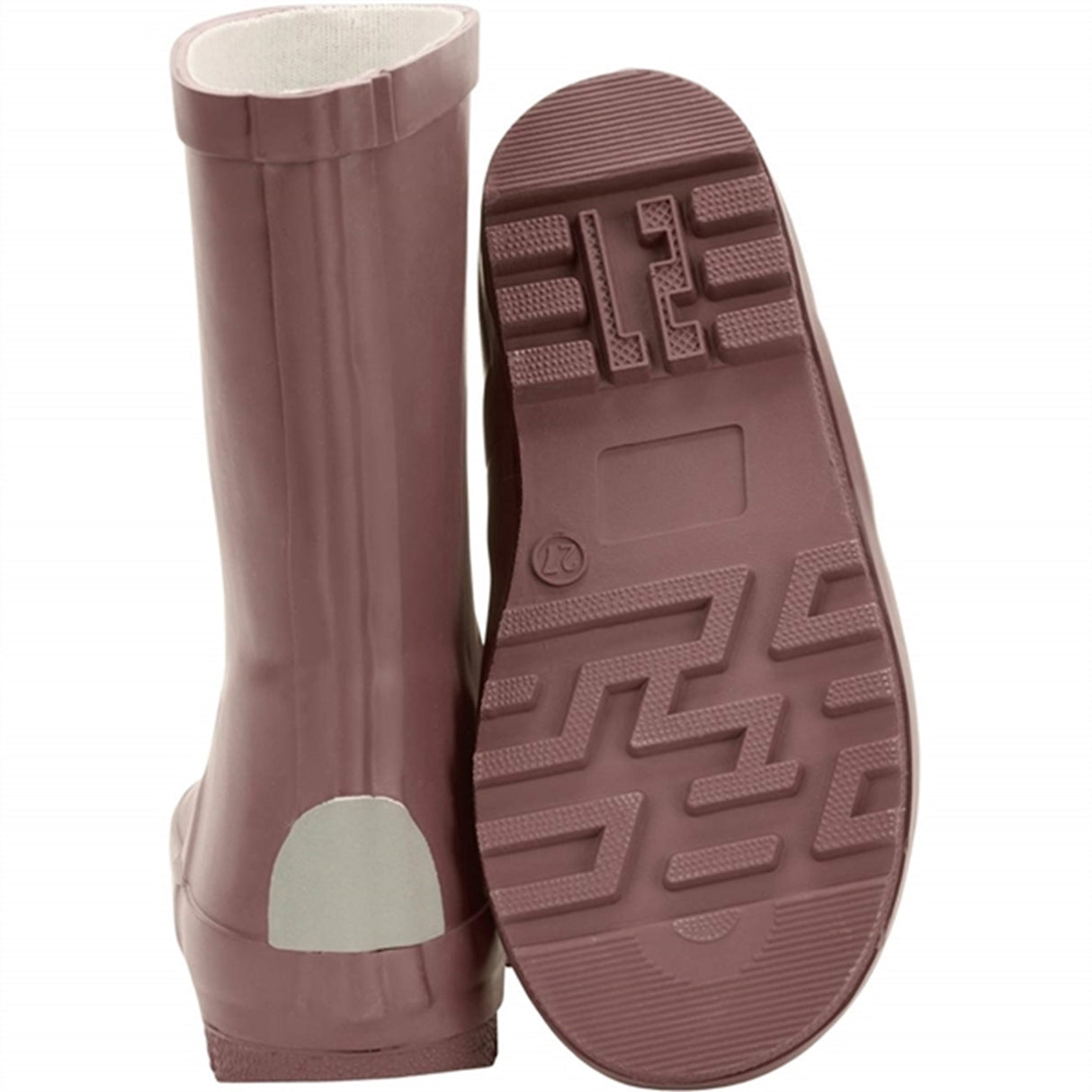 Mikk-Line Burlwood Wellies Solid