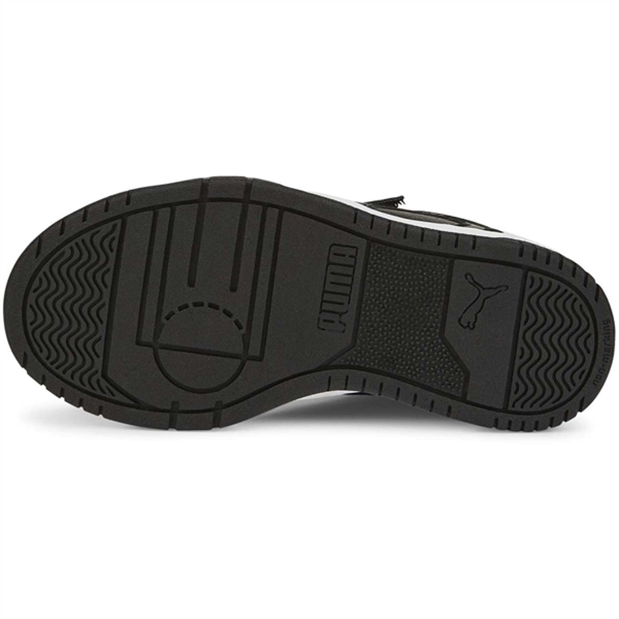 Puma RBD Game Low AC+PS Black-Black- Team Gold- White Sneakers 5