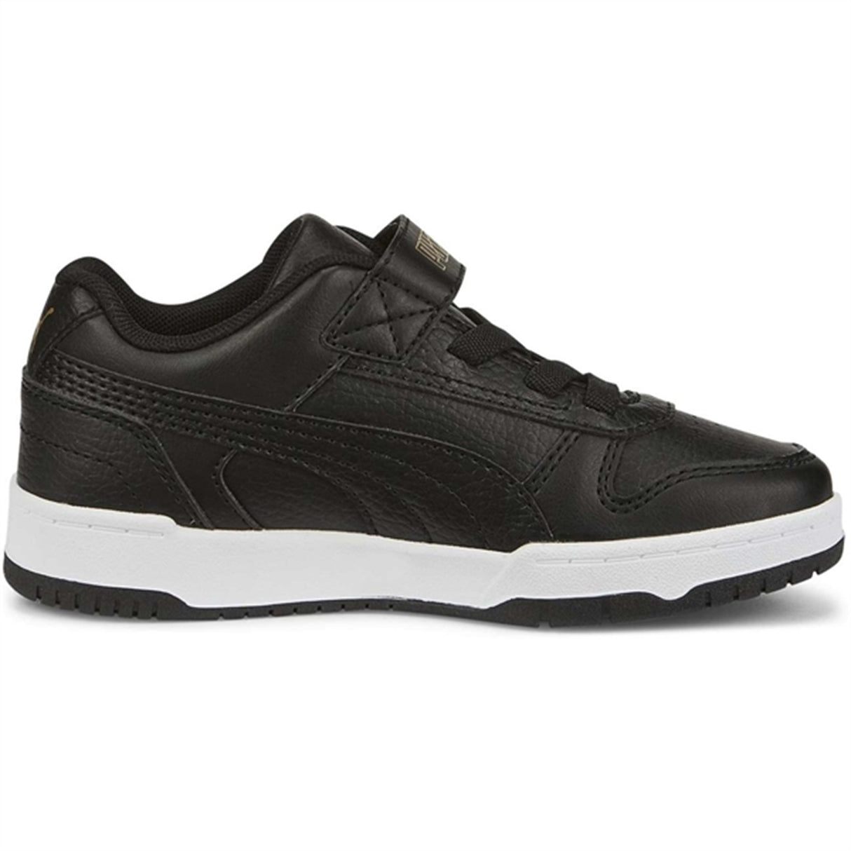 Puma RBD Game Low AC+PS Black-Black- Team Gold- White Sneakers 3