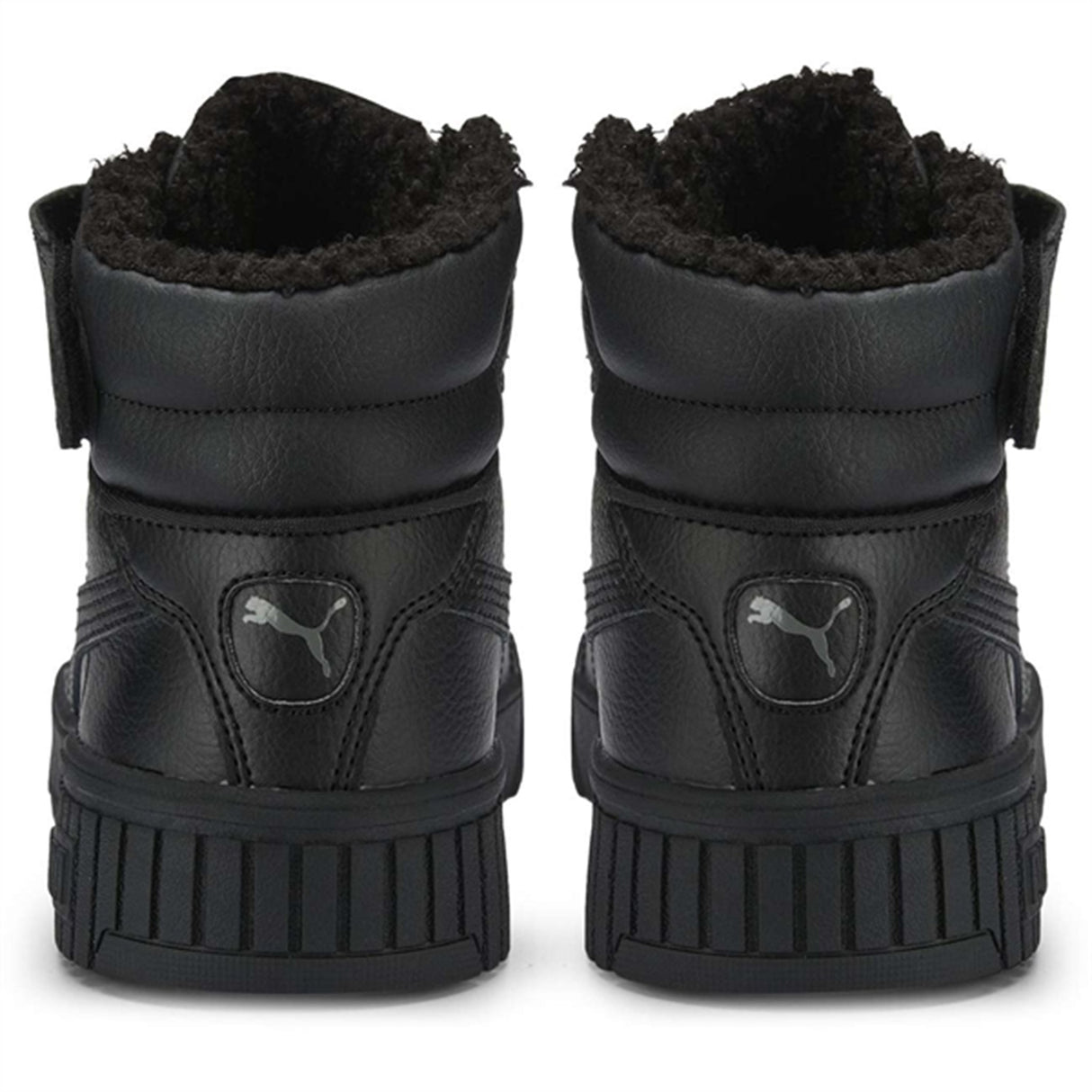 Puma Carina 2.0 Mid WTR Jr Black-Black-Dark Shadow Sneakers 6