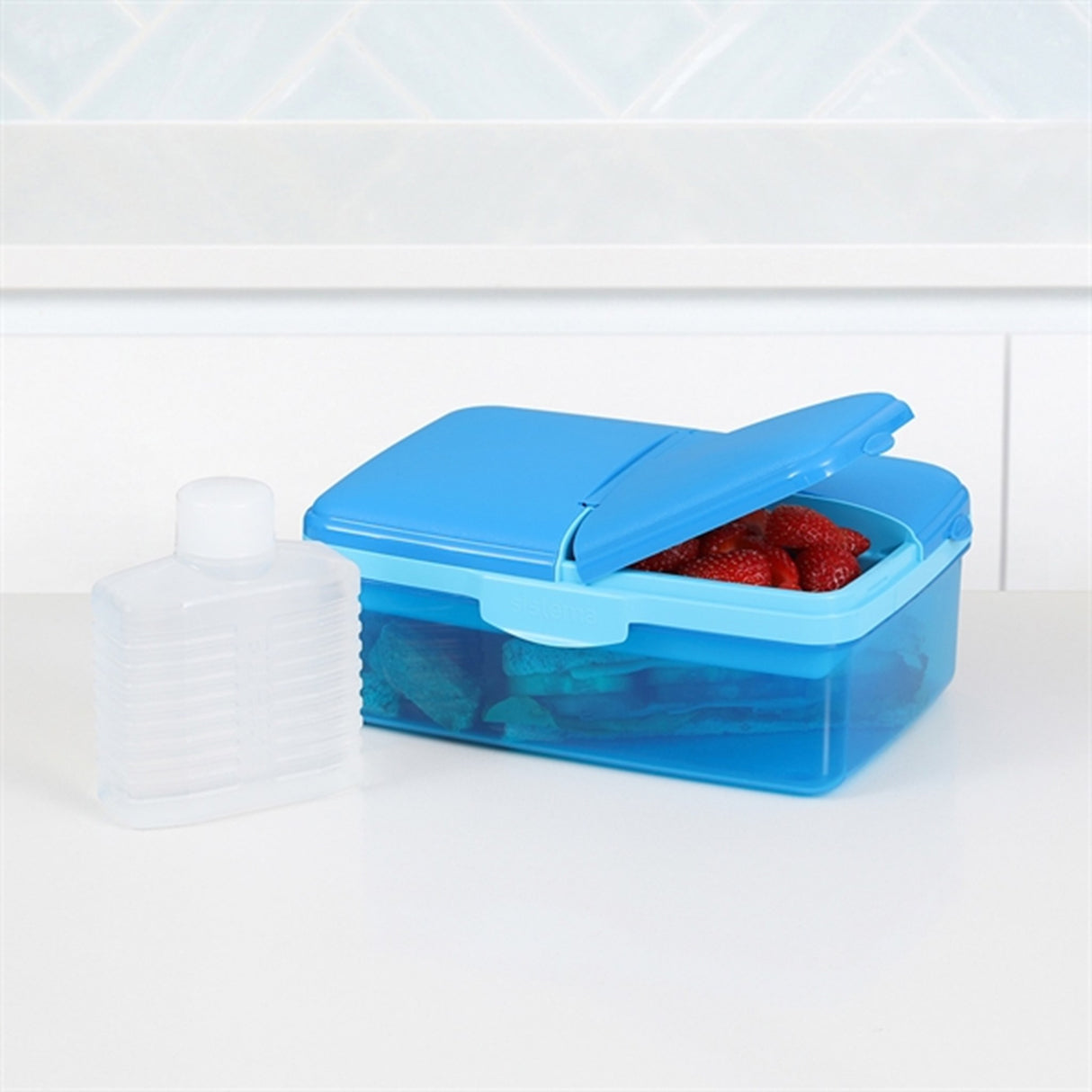 Sistema Slimline Quaddie Lunch Box 1,5 L Blue