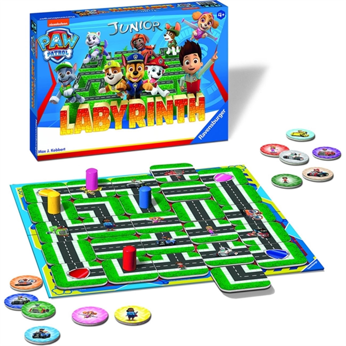 Ravensburger Paw Patrol Junior Labyrint Brætspil 2