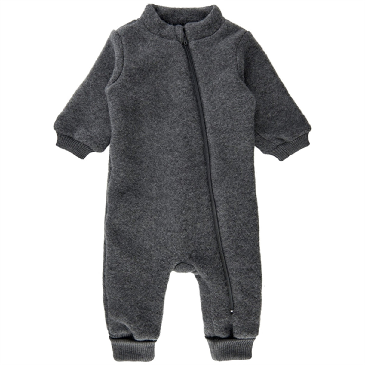 Mikk-Line Wool Suit Anthracite Melange
