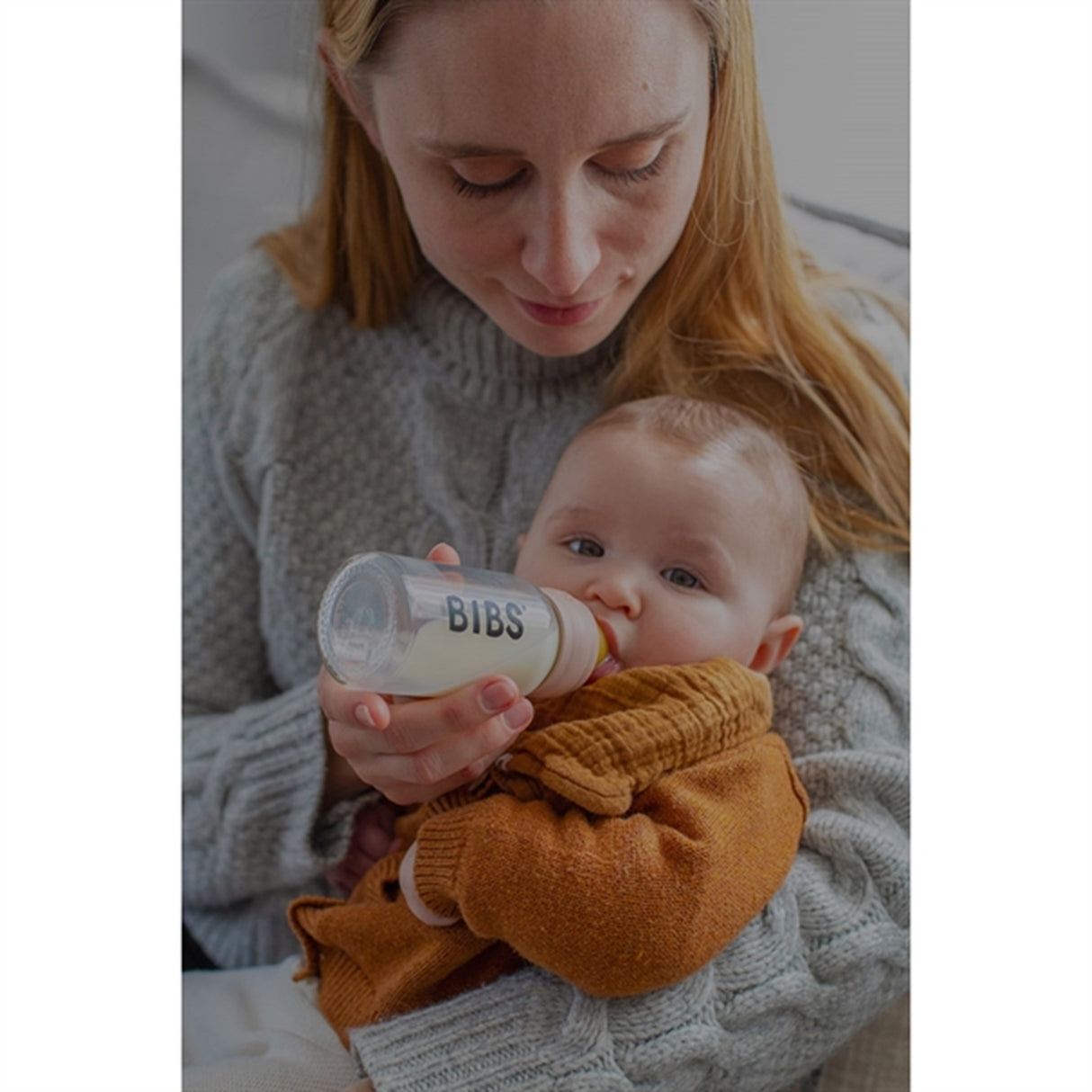 Bibs Baby Glass Bottle Complete Set Blush 110 ml 4